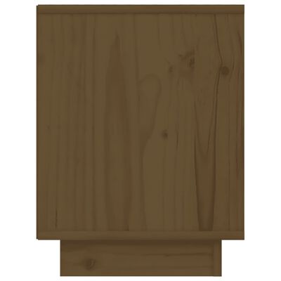vidaXL Szafki nocne, 2 szt., miodowy brąz, 40x30x40 cm, drewno sosnowe