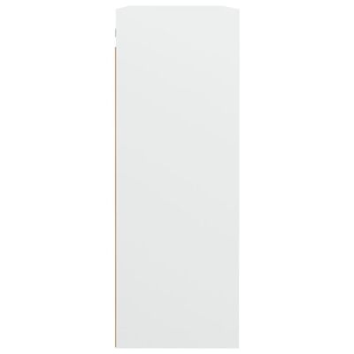 vidaXL Szafka wisząca, biała, 69,5x32,5x90 cm
