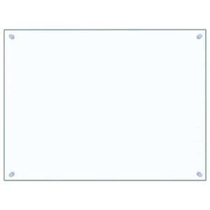 vidaXL Panel ochronny do kuchni, przezroczysty, 80x60 cm, szkło