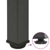 vidaXL Nogi do stolika kawowego 4 szt. Antracyt 30-32 cm Stal