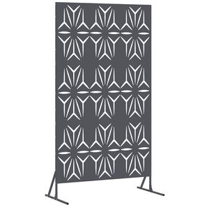 vidaXL Ekran prywatności 100 x 50 x 180 cm Stal antracytowy