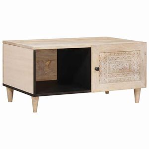 vidaXL Stolik kawowy Biały 100 x 54 x 40 cm Drewno inżynieryjne