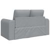 vidaXL Sofa Bed 60cm Jasnoszary tkanina