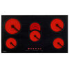 vidaXL Płyta ceramiczna z 5 palnikami, dotykowa, 77 cm, 8500 W