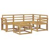 vidaXL Zestaw sof na zewnątrz 5 pcs Biały 59 x 59 x 37 cm