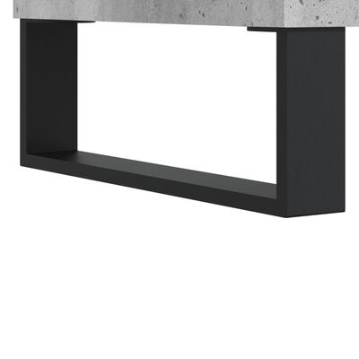 vidaXL Szafka na płyty, szarość betonu, 74,5x38x48 cm