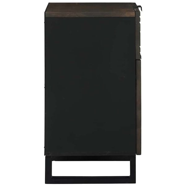 vidaXL Szafka Nocna orzech włoski 50 x 33 x 60 cm Lite drewno akacjowe