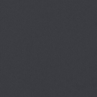 vidaXL Poduszka na ławkę ogrodową, czarna, 100x50x3 cm, tkanina