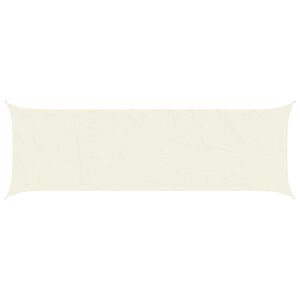 vidaXL Żagiel przeciwsłoneczny kremowy 6 x 2 m 100% poliester Oxford