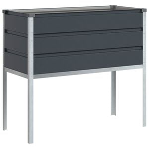 vidaXL Donica Antracyt 100 x 45 x 90 cm Stal Galwanizowana
