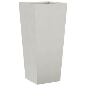 vidaXL Donica ogrodowa, 35x35x75 cm, stal nierdzewna