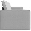 vidaXL Sofa Bed 200cm Szary chmur tkanina