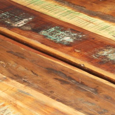 vidaXL Stolik kawowy, 142x90x42 cm, lite drewno z odzysku