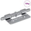 vidaXL Zamek 1800 szt. srebrny 46 x 17 x 1,2 mm Stal