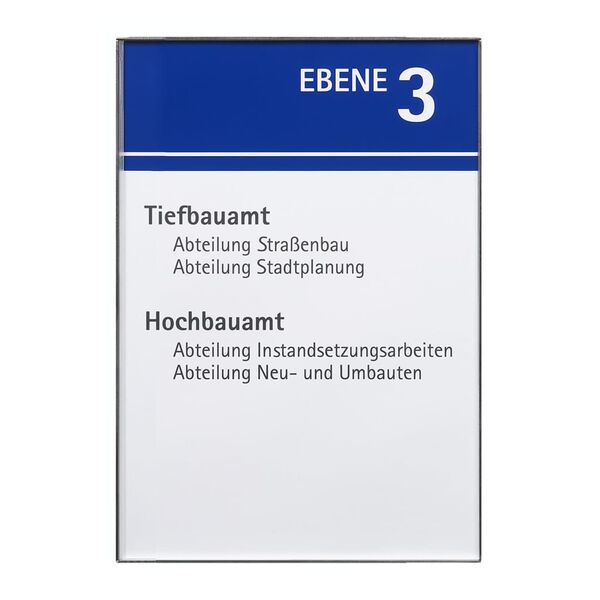 MOEDEL Tabliczka informacyjna Rio, A4