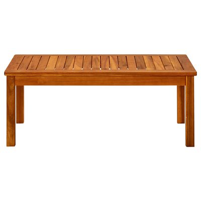 vidaXL Ogrodowy stolik kawowy, 90x50x36 cm, lite drewno akacjowe