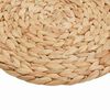 vidaXL Okrągłe Woven Placematy 10 pcs Naturalny &Oslash; 30 cm Hiacynt wodny