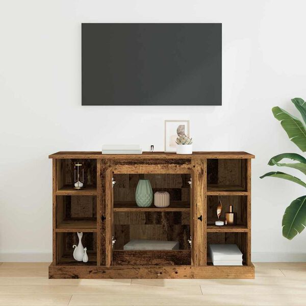 vidaXL Bufet Stare drewno 100 x 35,5 x 60 cm Materiał drewnopochodny