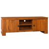 vidaXL Szafka pod telewizor, 110x30x40 cm, lite drewno tekowe