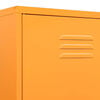 vidaXL Szafa, musztardowa, 90x50x180 cm, stalowa