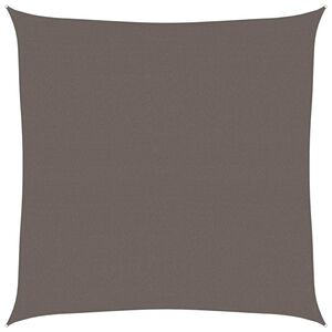vidaXL Żagiel przeciwsłoneczny, 160 g/m&sup2;, antracytowy, 7x7 m, HDPE