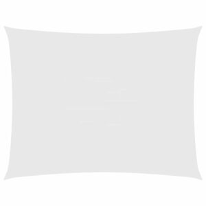 vidaXL Prostokątny żagiel ogrodowy, tkanina Oxford, 2,5x3,5 m, biały