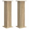 vidaXL Stojak na rośliny 2 szt. dąb Sonoma 30,5 x 30 x 100,5 cm