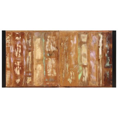 vidaXL Stół jadalniany, 160 x 80 x 75 cm, lite drewno z odzysku