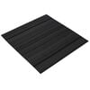 vidaXL Płytka dywanowa Pasiasty Jasnoszary 50 x 50 cm 20 pcs