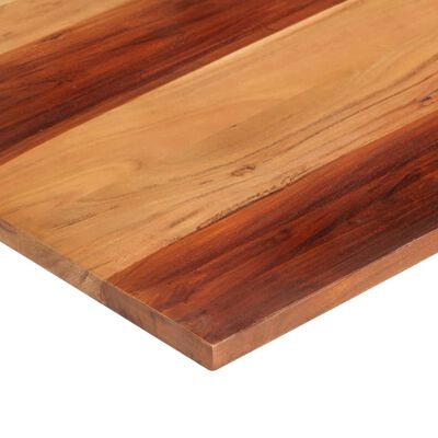 vidaXL Blat stołu, lite drewno akacjowe, 25-27 mm, 70x80 cm