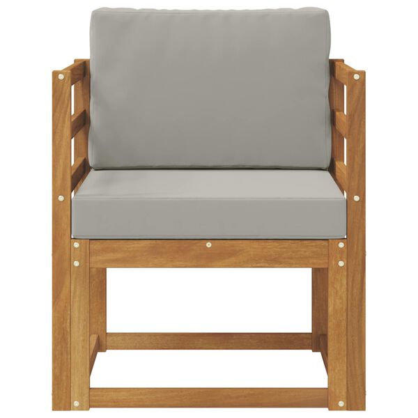 vidaXL Sofa na zewnątrz Lite drewno akacjowe i poliester