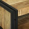vidaXL Stolik kawowy Brązowy 90 x 50 x 38 cm Lite surowe drewno mango