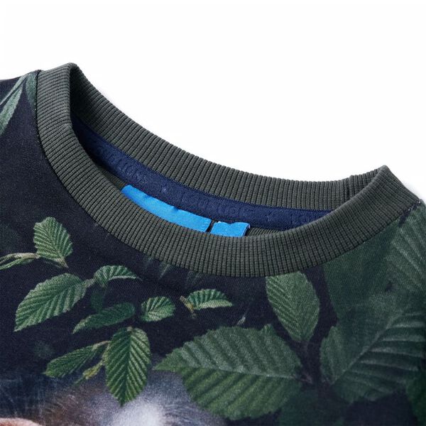 Bluza dziecięca, ciemne khaki, 140