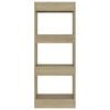 vidaXL Regał na książki/przegroda, dąb sonoma, 40x30x103 cm