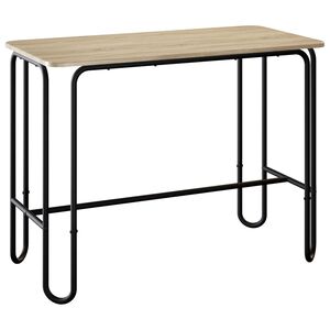 vidaXL St&oacute;ł jadalny 100 x 50 x 75 cm Drewno inżynieryjne dąb Sonoma