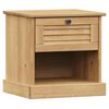vidaXL Szafka nocna VIGO, 42x35x40 cm, lite drewno sosnowe