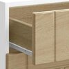 vidaXL Szafka kuchenna dolna &bdquo;Lucca&rdquo; Dąb Sonoma Drewno klejone