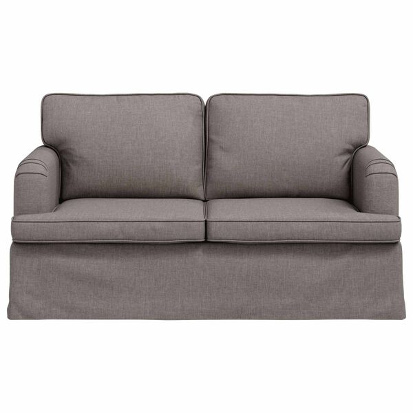 vidaXL Sofa Ciemnoszary