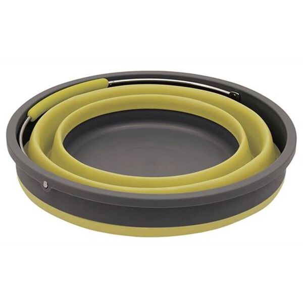 Outwell Składane wiadro z pokrywą, 7,5 L, zielona limonka