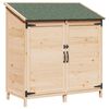 vidaXL Shed ogrodowy naturalny 106,5 x 56 x 113,5 cm