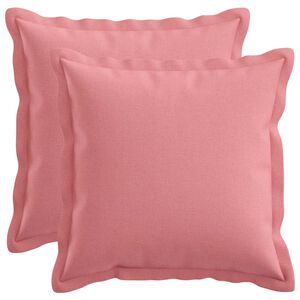 vidaXL Poszewka na poduszkę 2 pcs HOUTEN r&oacute;żowy 30 x 30 cm