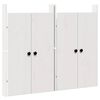 vidaXL Drzwi do kuchni MEPPEL 2 pcs Biały 50 x 9 x 82 cm