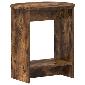 vidaXL Stolik boczny Dąb wędzony 50 x 39,5 x 55 cm Drewno inżynieryjne