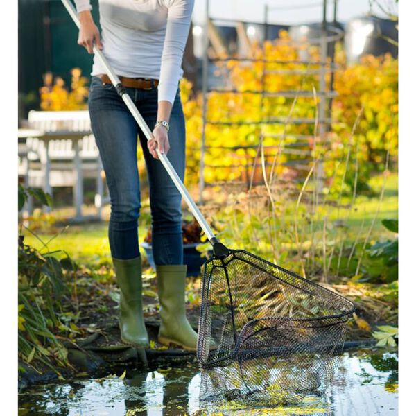 Ubbink Podbierak tr&oacute;jkątny PowerNet, 58x40x40cm, 6mm