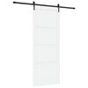 vidaXL Drzwi przesuwne ORKDAL 93 x 232 cm Drewno inżynieryjne