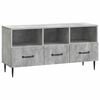 vidaXL Szafka pod telewizor Betonowy szary 102 x 34,5 x 50 cm