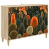 vidaXL Bufet ZAANDAM Sonoma 102 x 33 x 75 cm Drewno inżynieryjne