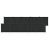 vidaXL Panel ogrodzeniowy 10 szt. 1755 x 186,5 cm WPC i aluminium
