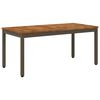 vidaXL Stolik kawowy Naturalny i kawowy 50 x 100,5 x 45 cm