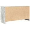 vidaXL Szafka RTV Beton Szary 100x35x54 cm Drewno klejone